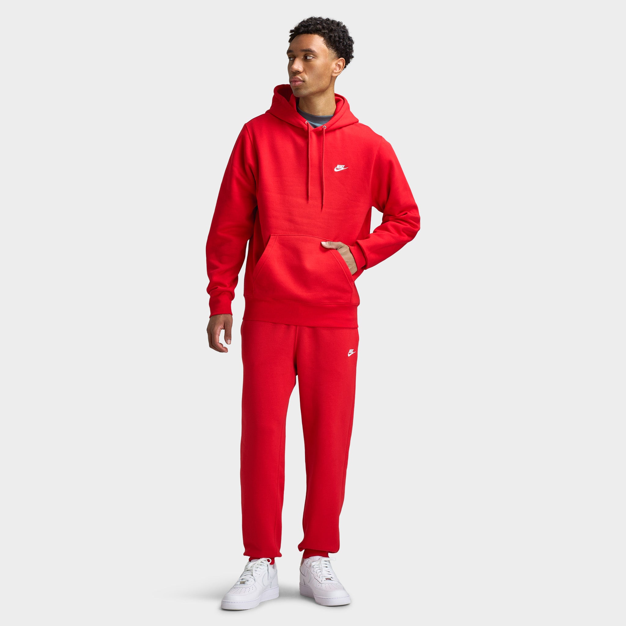 Nike Club Fleece Hoodie / University Red – JD Sports