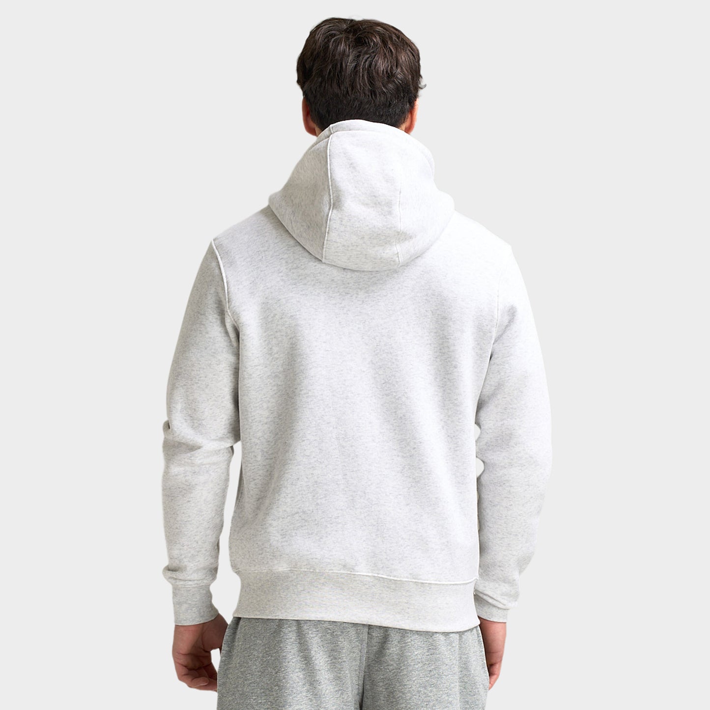 Nike Club Birch Heather Chandail à capuche zippé / Blanc / Blanc
