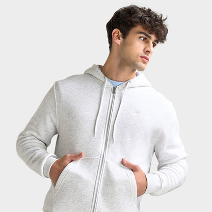 Nike Club Birch Heather Chandail à capuche zippé / Blanc / Blanc