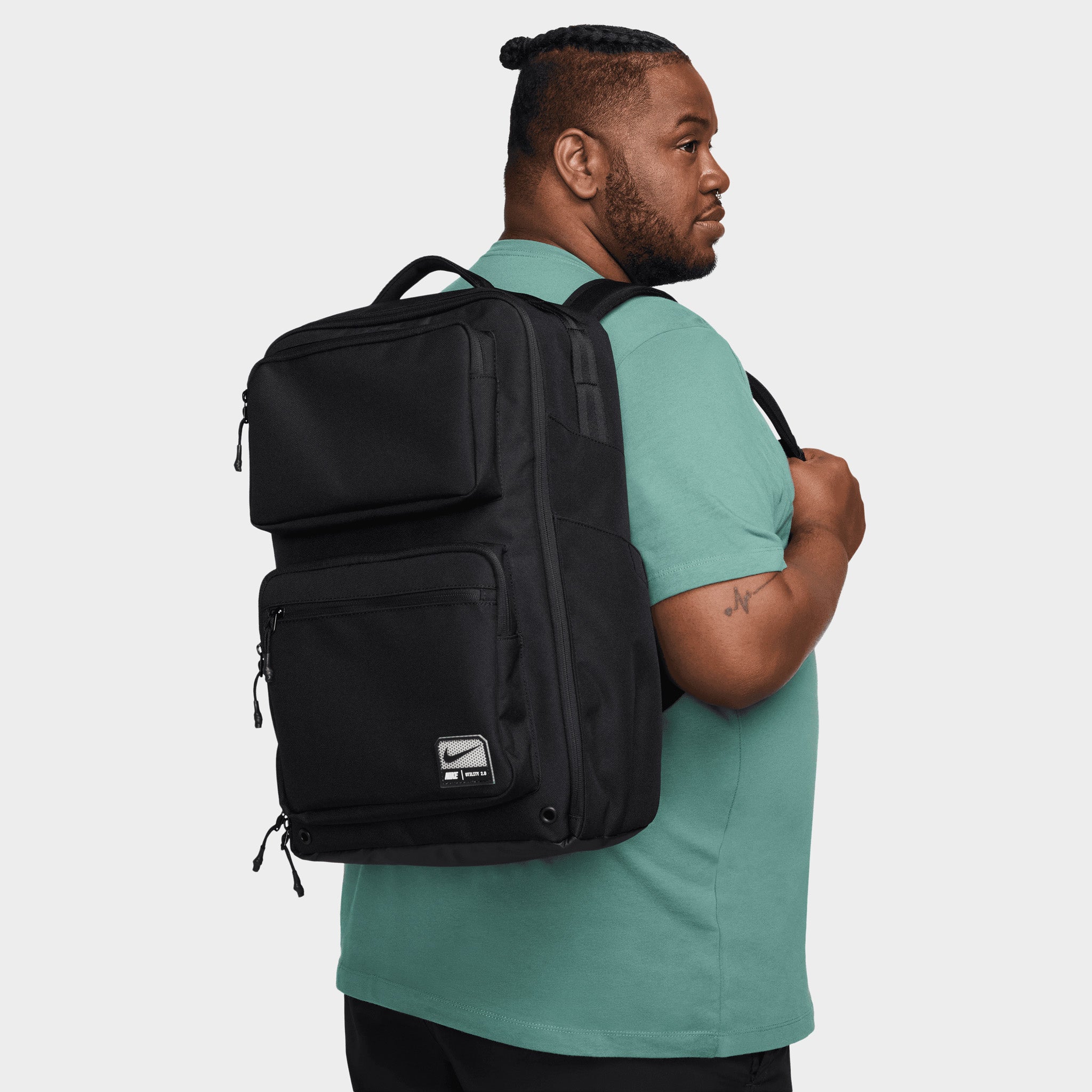 NIKE スポーツバック Nike Utility Speed Backpack (27L) Black / Black - White – JD Sports