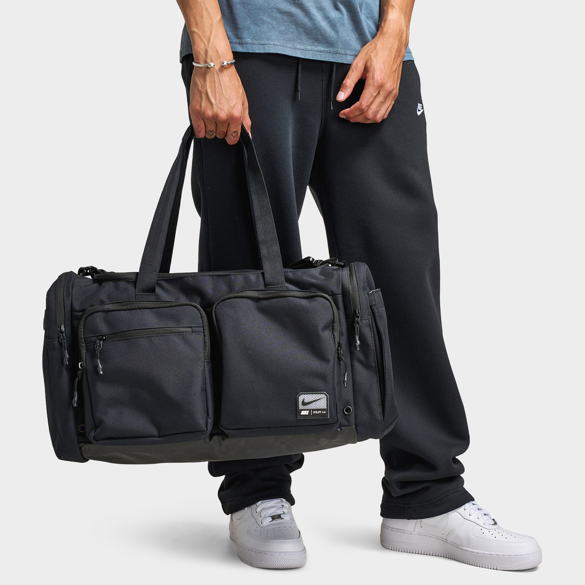 Nike Utility Power Duffle Bag Medium (51L) Black Black