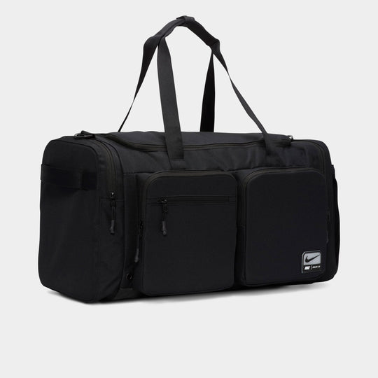 Nike Utility Power 2.0 Duffel Bag Medium (51L) Black / Black - White