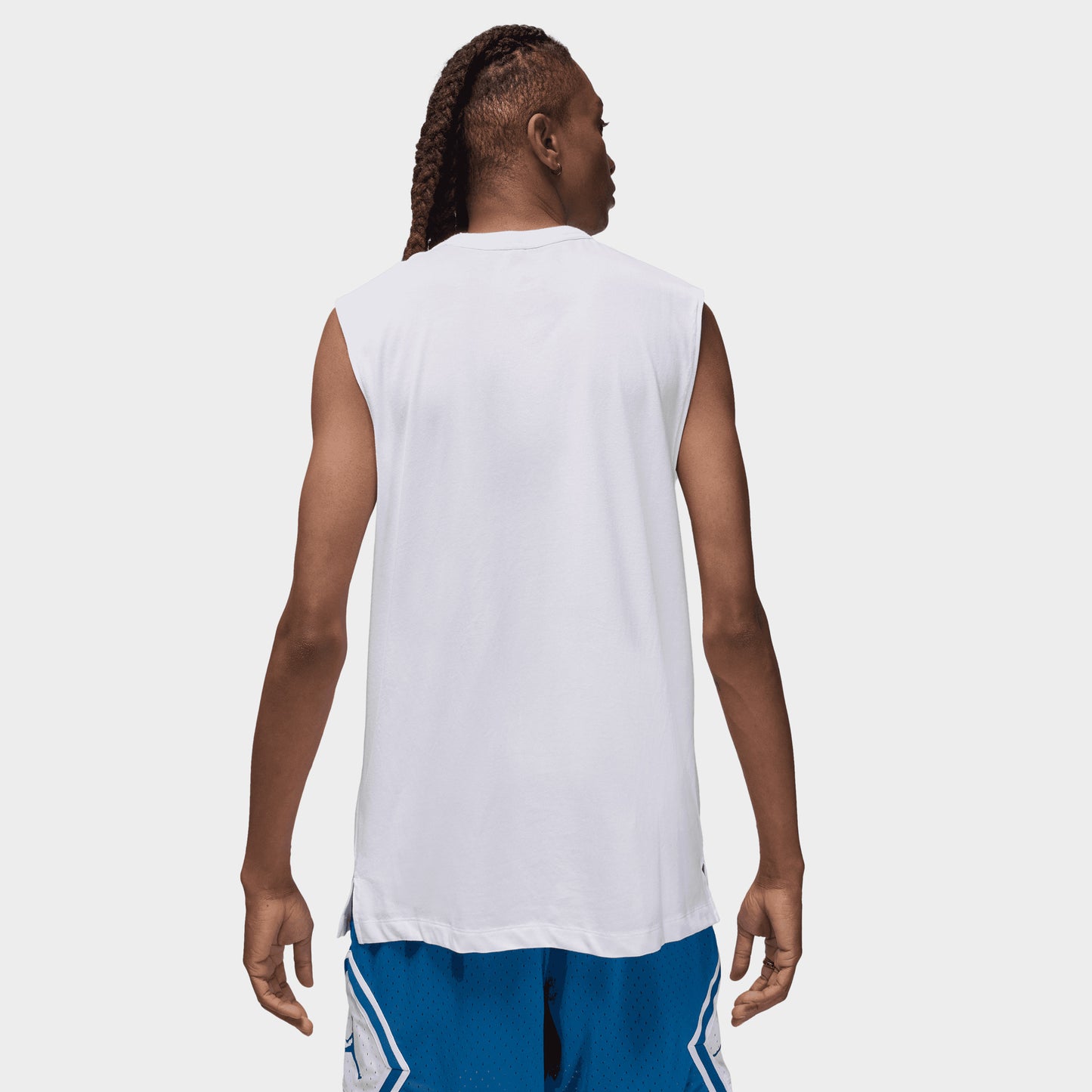 Jordan Sport Dri-FIT T-Shirt sans manches blanc / noir