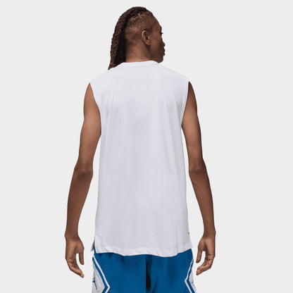Jordan Sport Dri-FIT T-Shirt sans manches blanc / noir