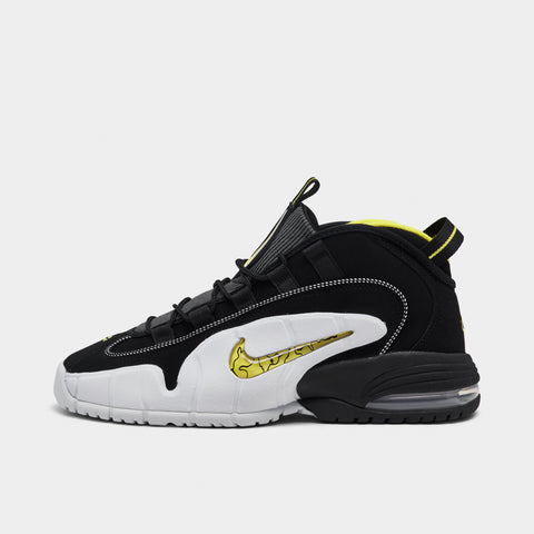All white penny hardaway shoes hot sale