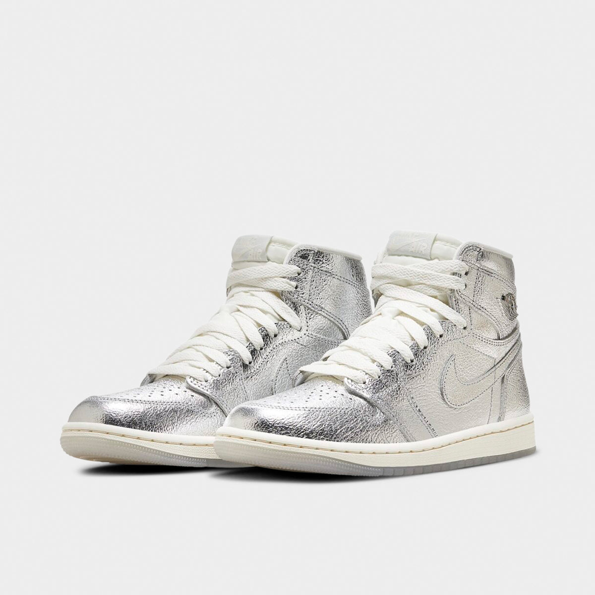 Jordan Femmes Rétro Hi OG Argent Métallique – JD Sports