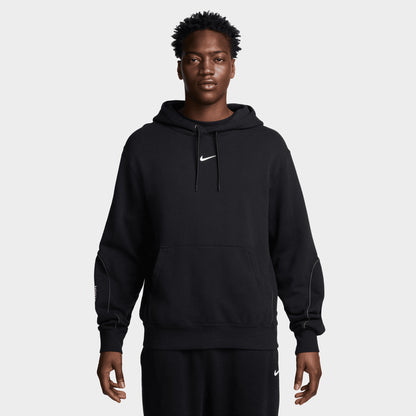 Nike NOCTA NRG Cardinal Chandail à Capuchon Polaire Noir / Blanc