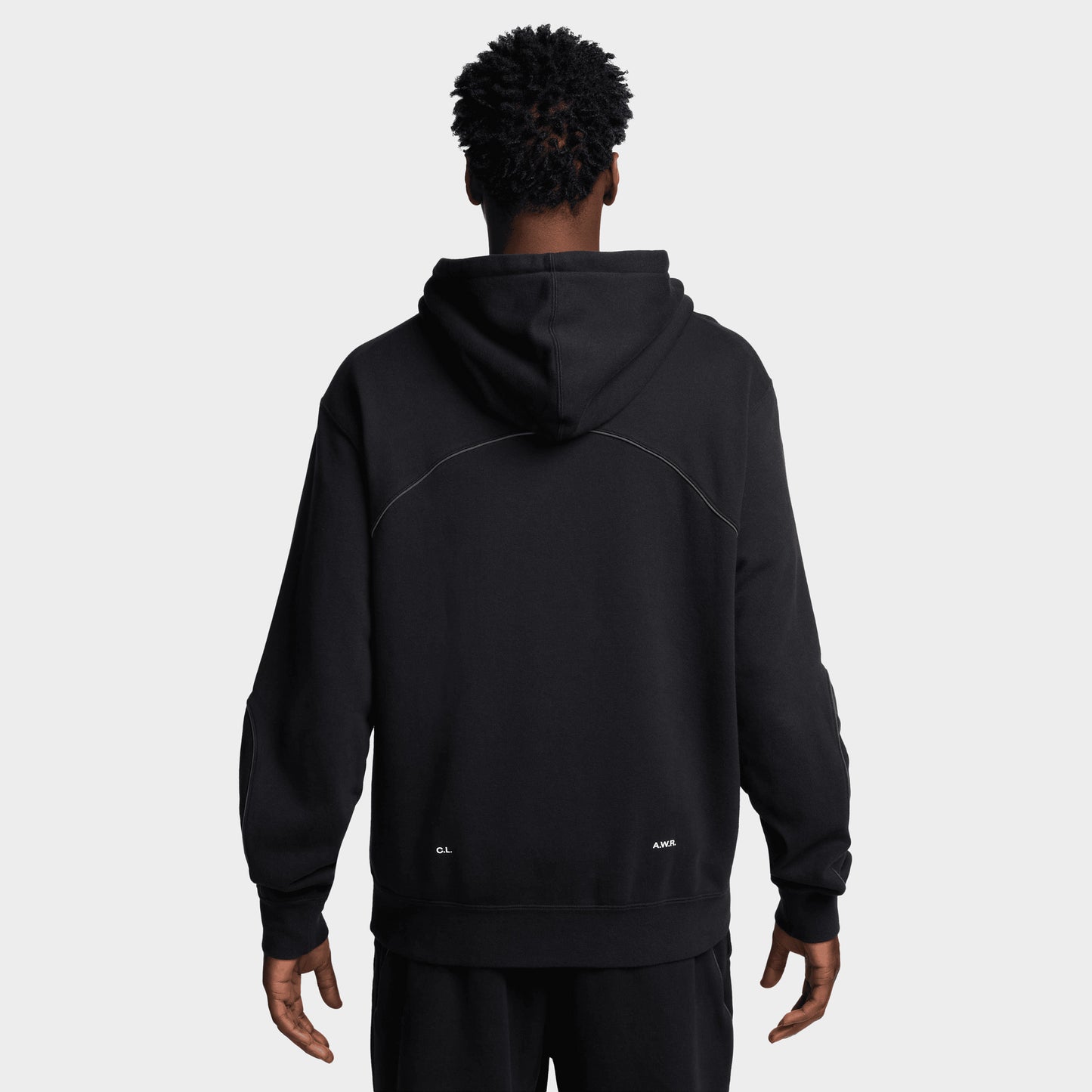 Nike NOCTA NRG Cardinal Chandail à Capuchon Polaire Noir / Blanc