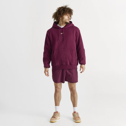 Nike NOCTA CS Cardinal  Fleece Hoodie Dark Beetroot / Adobe - Citron Tint