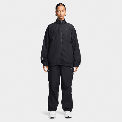 Nike Nocta NRG Cardinal Veste de course tissé Noir / Blanc 