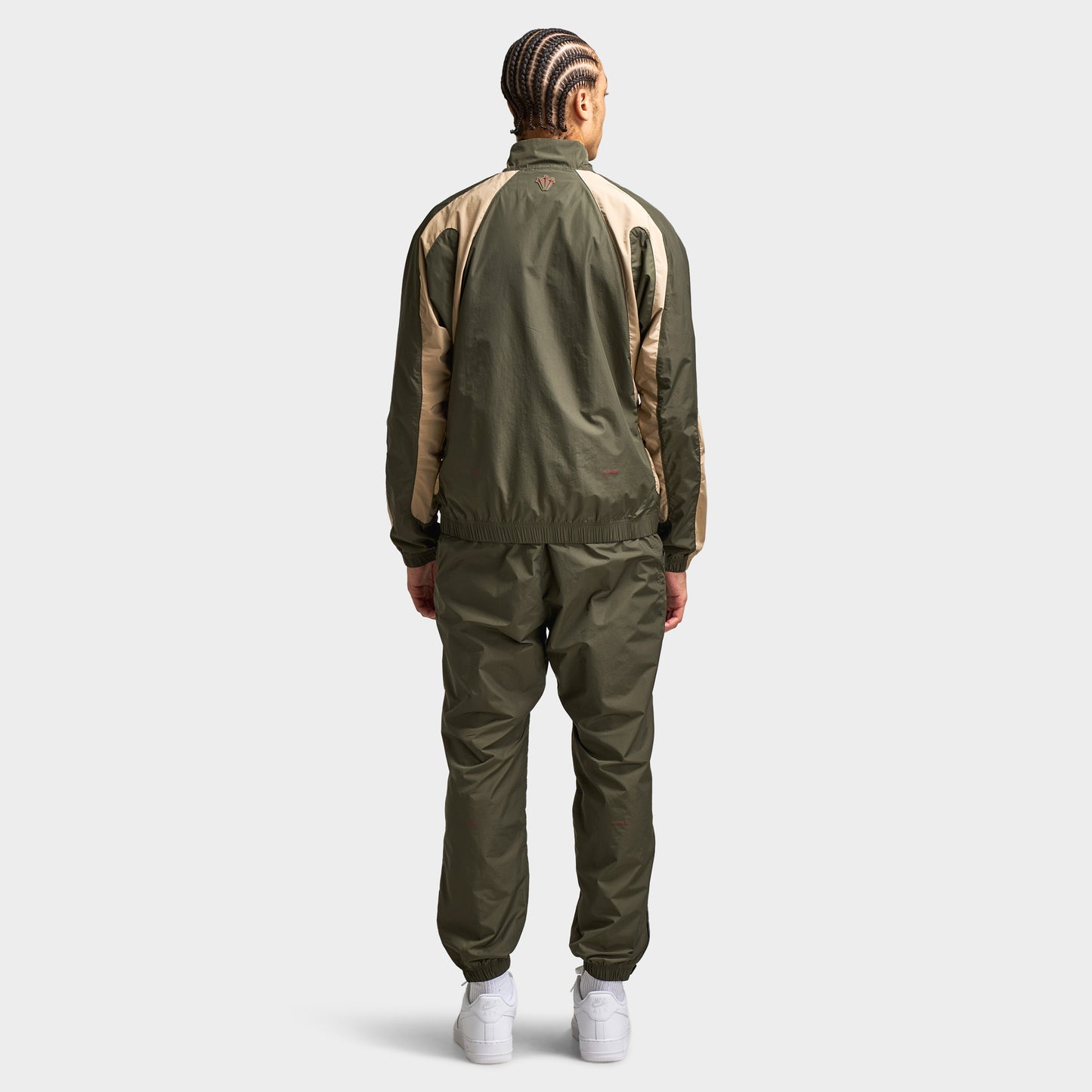 Nike NOCTA CS Cardinal Woven Track Jacket Cargo Khaki / Smoke Grey