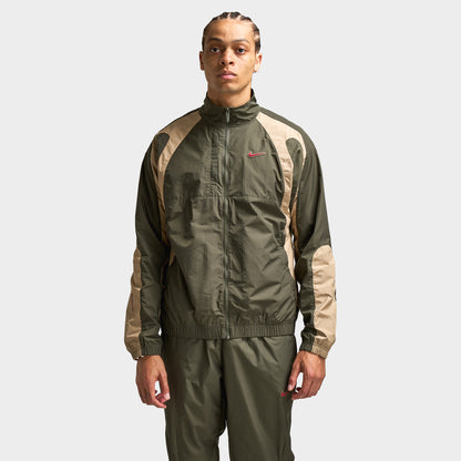 Nike NOCTA CS Cardinal Woven Track Jacket Cargo Khaki / Smoke Grey