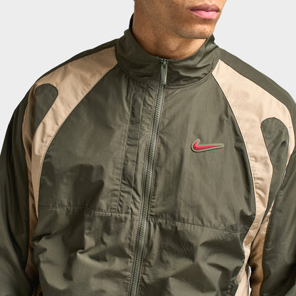 Nike NOCTA CS Cardinal Woven Track Jacket Cargo Khaki / Smoke Grey