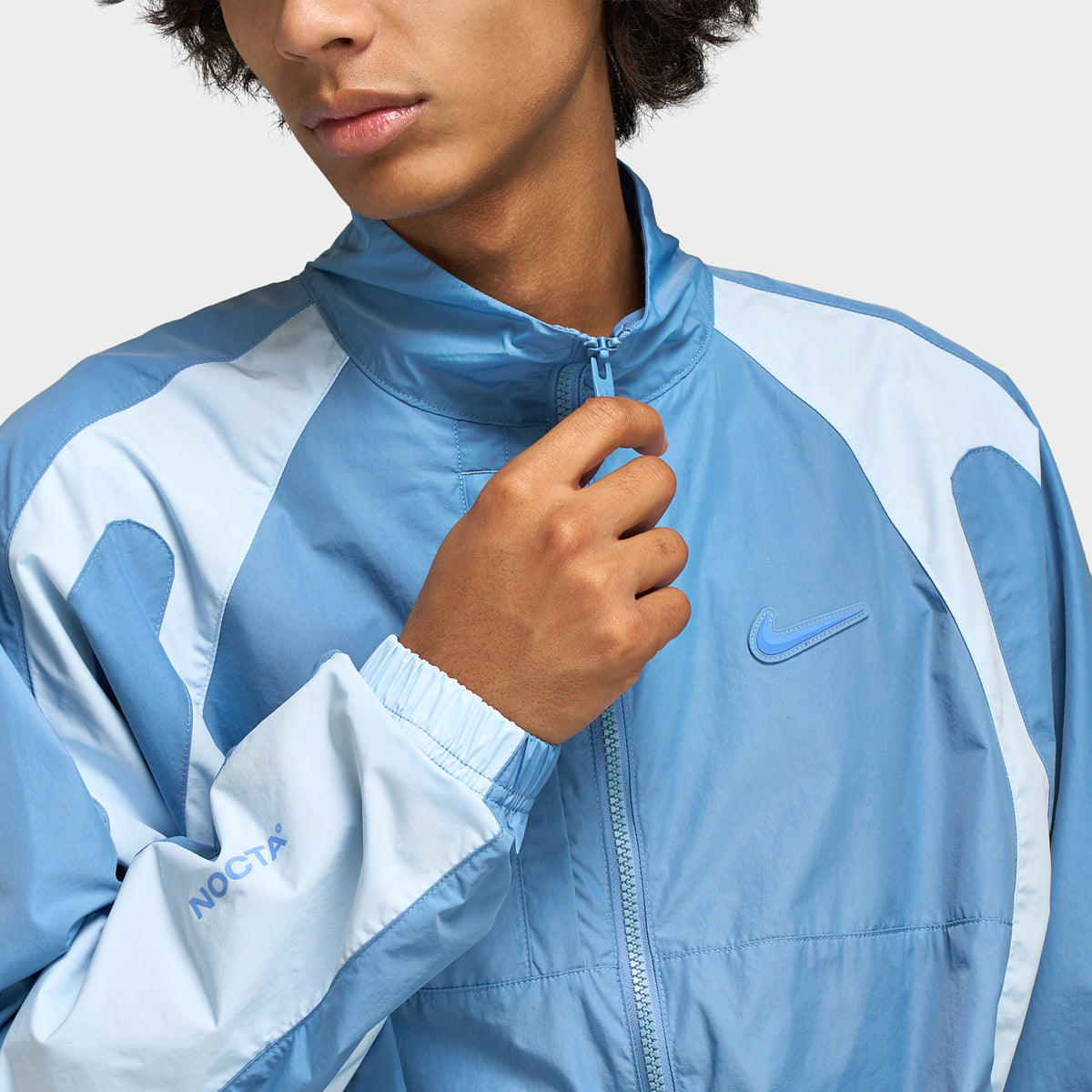 Nike NOCTA Northstar Veste de survêtement Bleu de travail / Bleu chambray