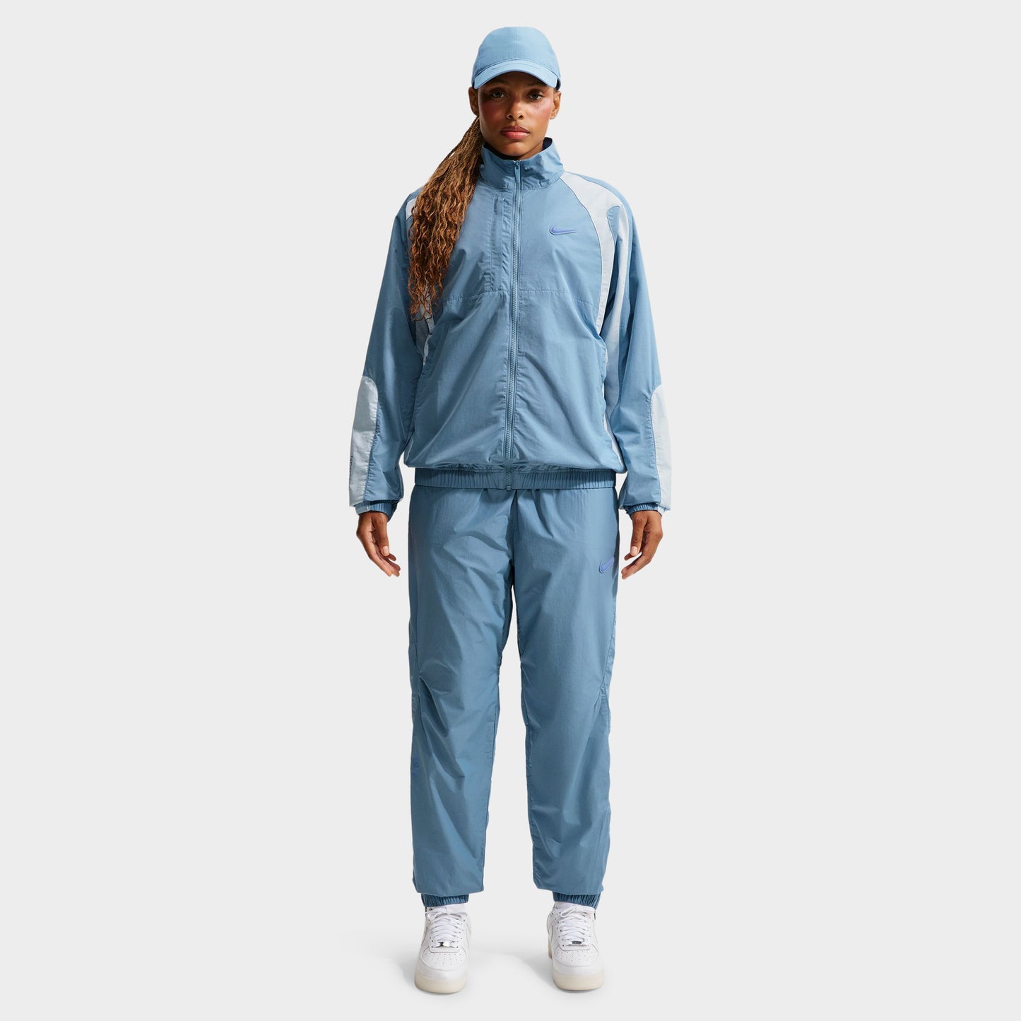 Nike NOCTA Northstar Nylon Track Jacket Work Blue / Chambray Blue