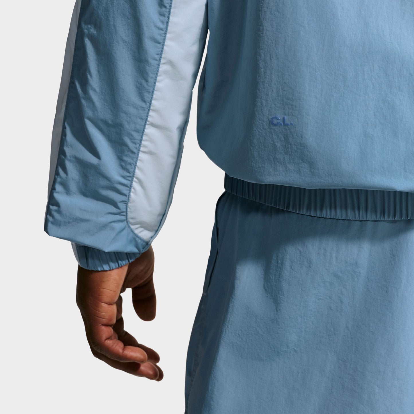 Nike NOCTA Northstar Nylon Track Jacket Work Blue / Chambray Blue