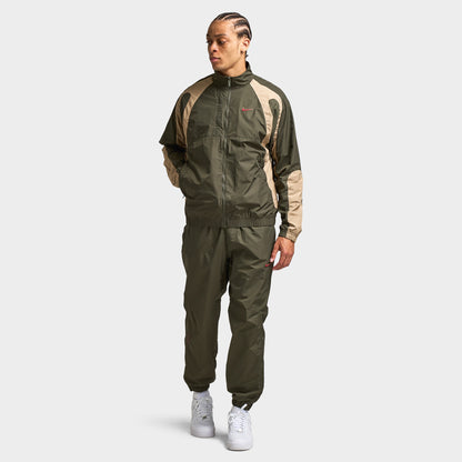 Nike NOCTA CS Cardinal Woven Track Pants Cargo Khaki / Smoke Grey