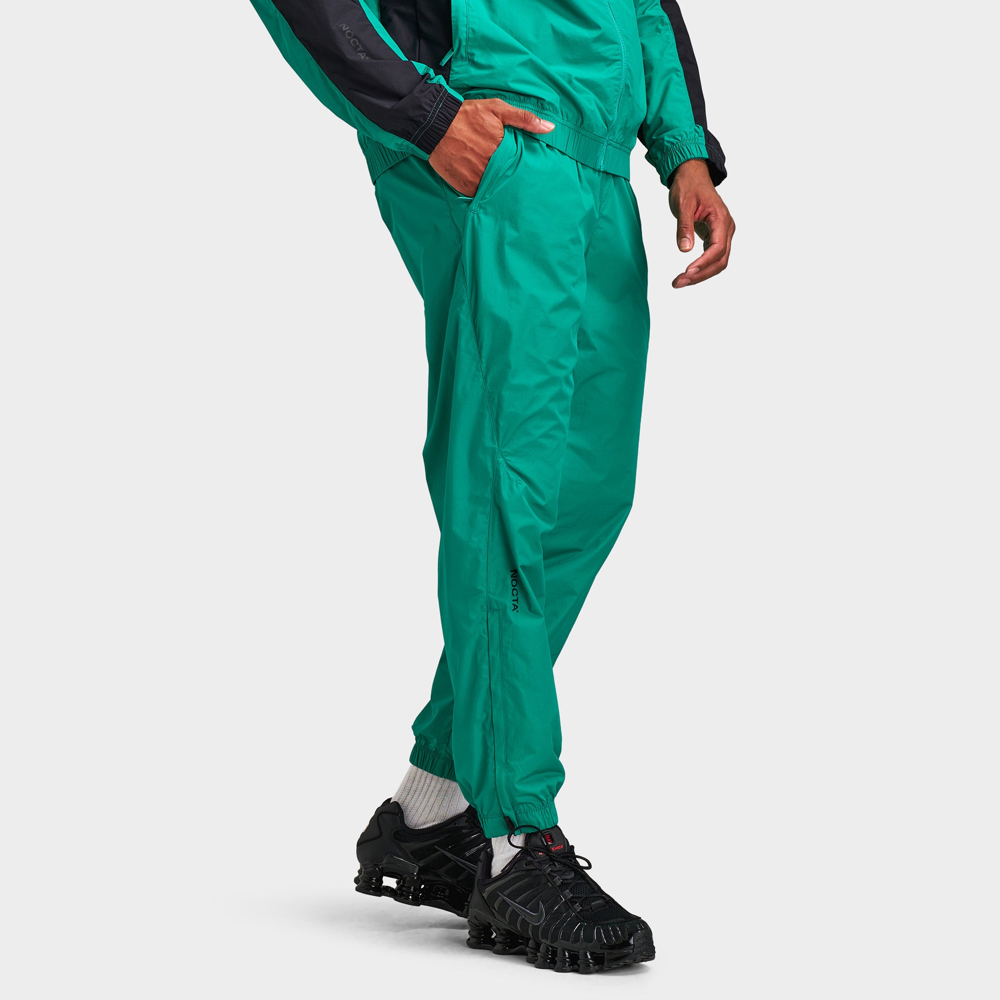 Nike NOCTA Northstar Nylon Track Pants Neptune Green/Black – JD Sports
