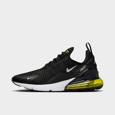 Nike Air Max 270 Black Light Smoke Grey Opti Yellow JD Sports