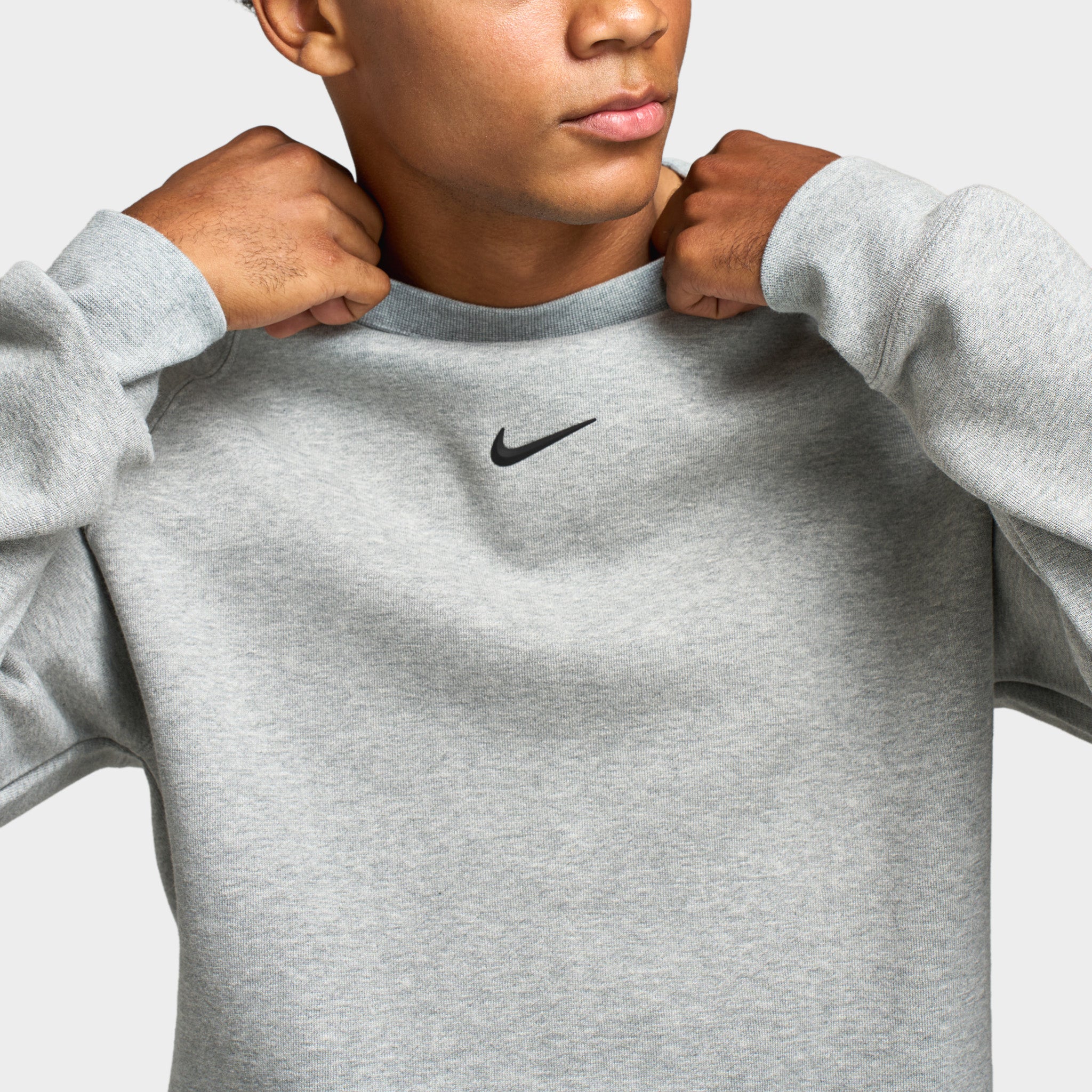 Nike NOCTA Fleece CS Crewneck Dark Grey Heather / Black – JD Sports