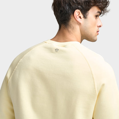 Nike NOCTA Fleece Chandail Crew Hommes albâtre / platine