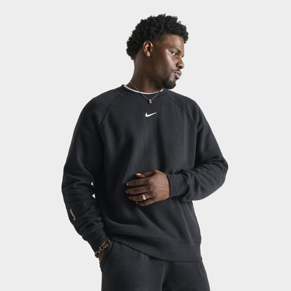 Nike NOCTA CS Cardinal  Fleece Crewneck Black / White
