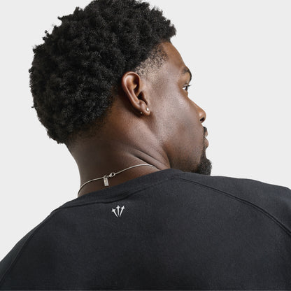 Nike NOCTA CS Cardinal  Fleece Crewneck Black / White