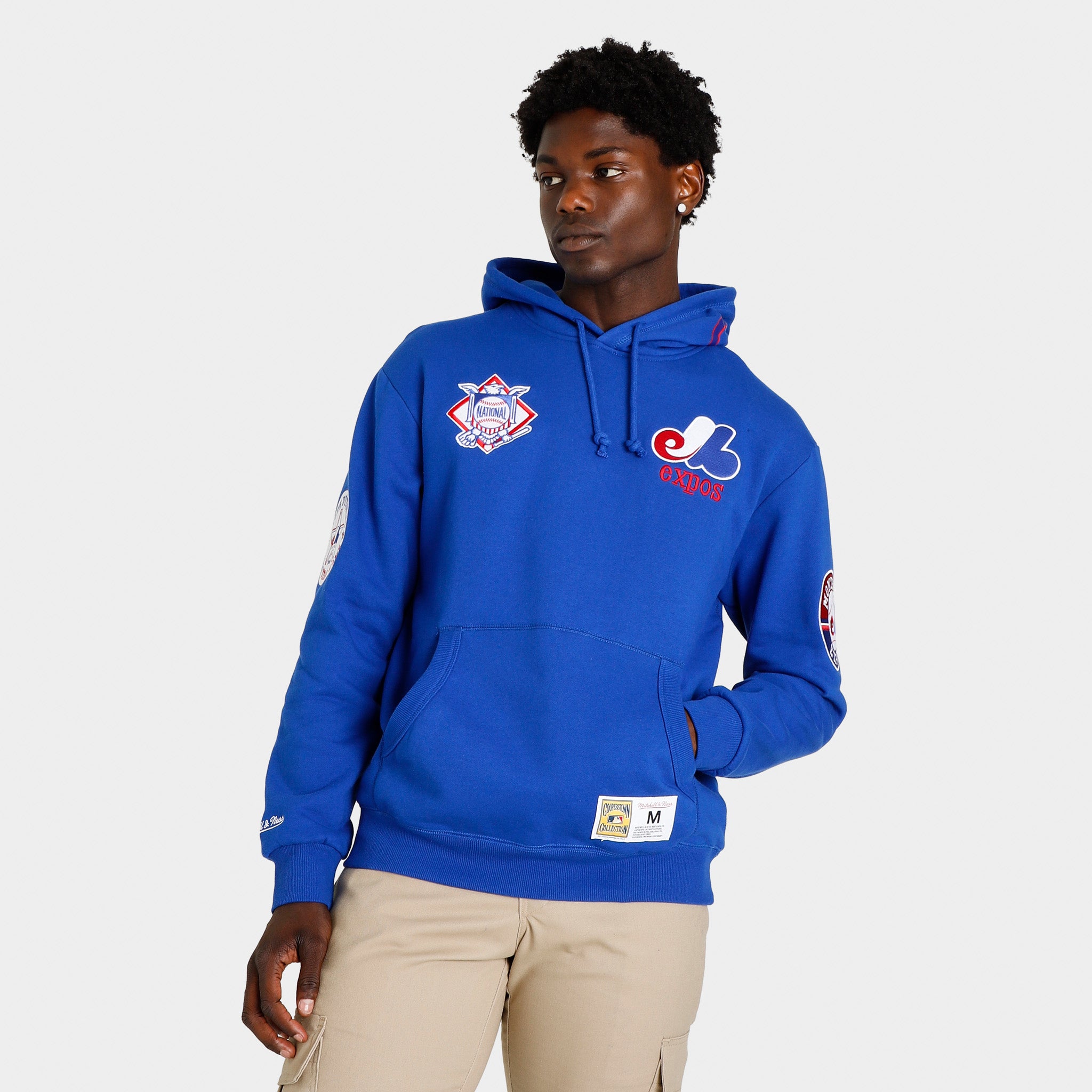 Mitchell & Ness Expos City Collection Pullover Hoodie / Royal Blue