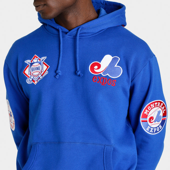 Mitchell & Ness Expos City Collection Pullover Hoodie / Royal Blue