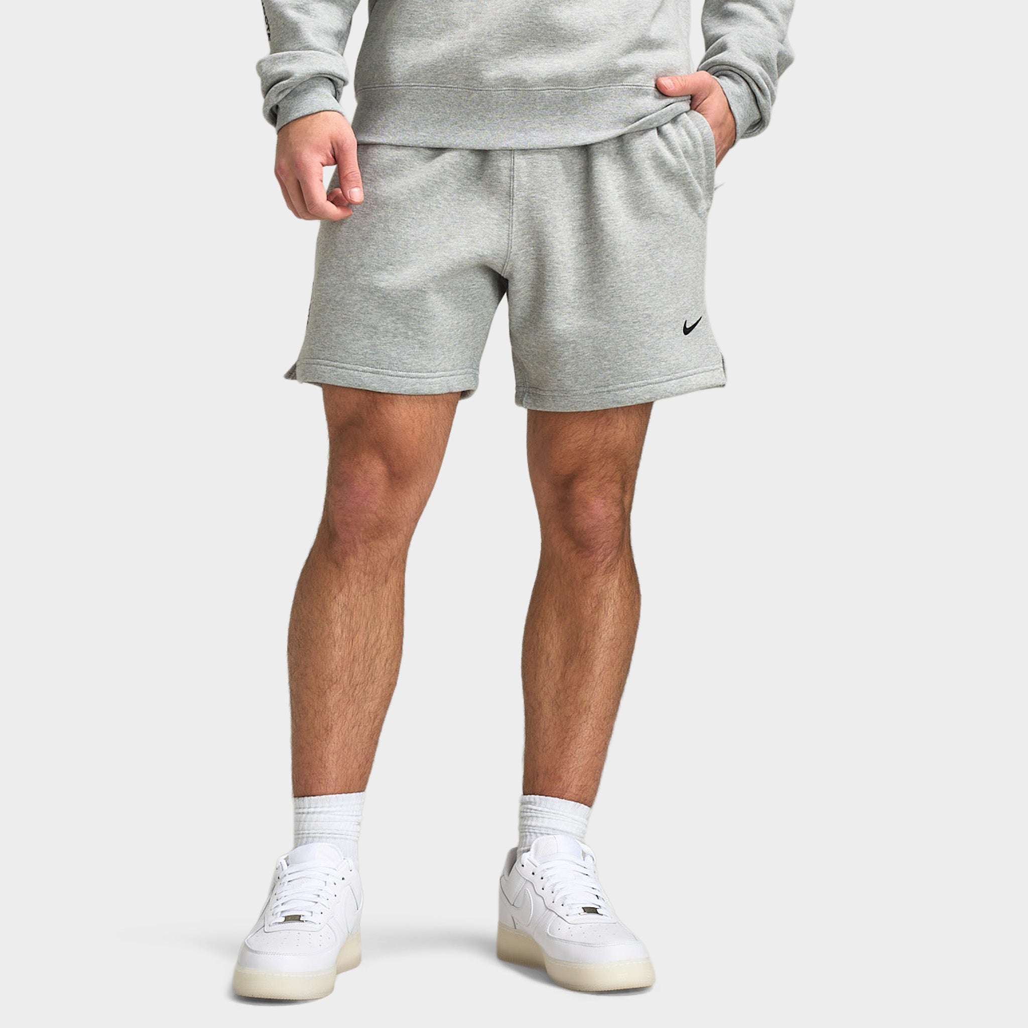 Nike NOCTA Cardinal Fleece Shorts Dark Grey Heather / Black – JD