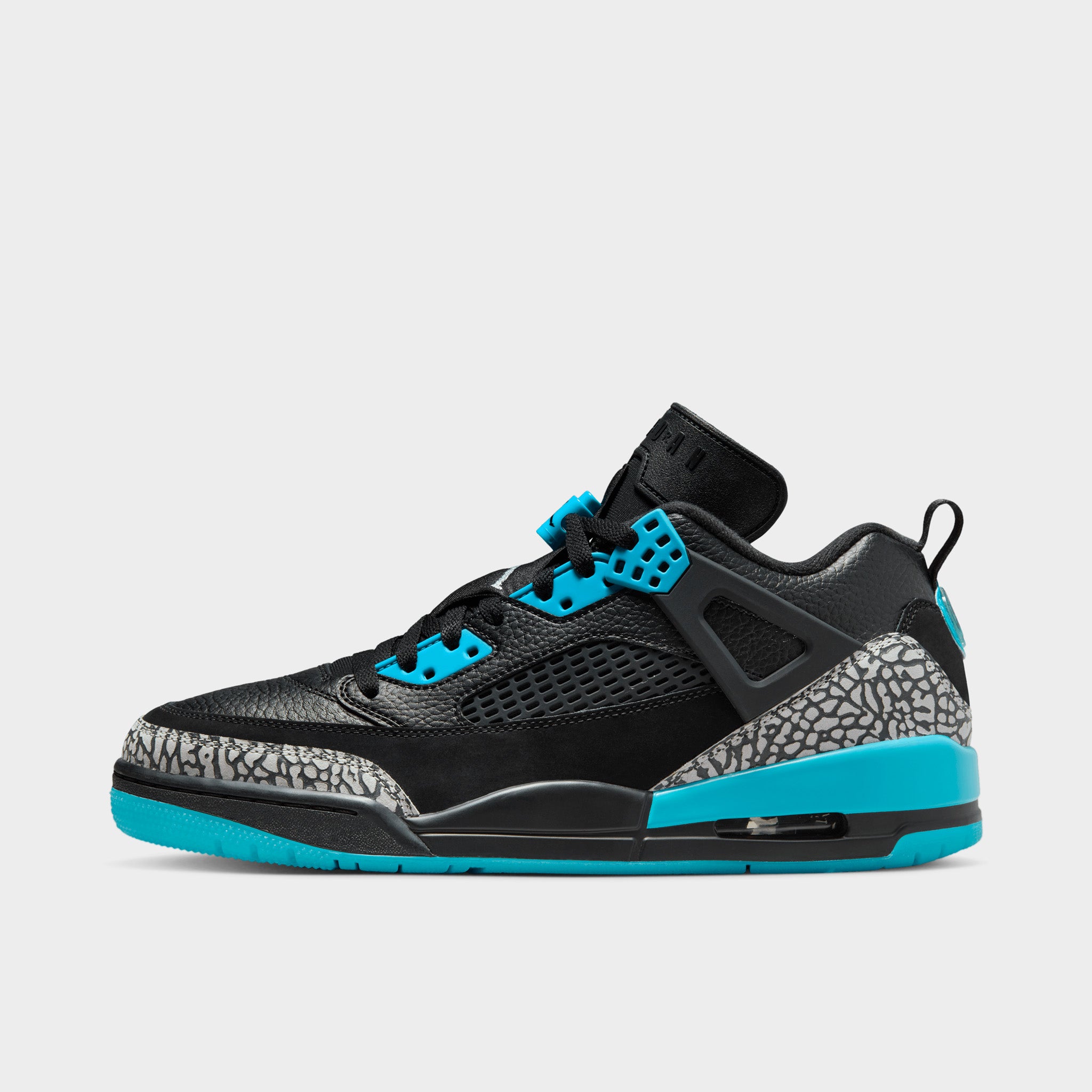 Jordan Spizike Low Black / Gamma Blue - Wolf Grey – JD Sports