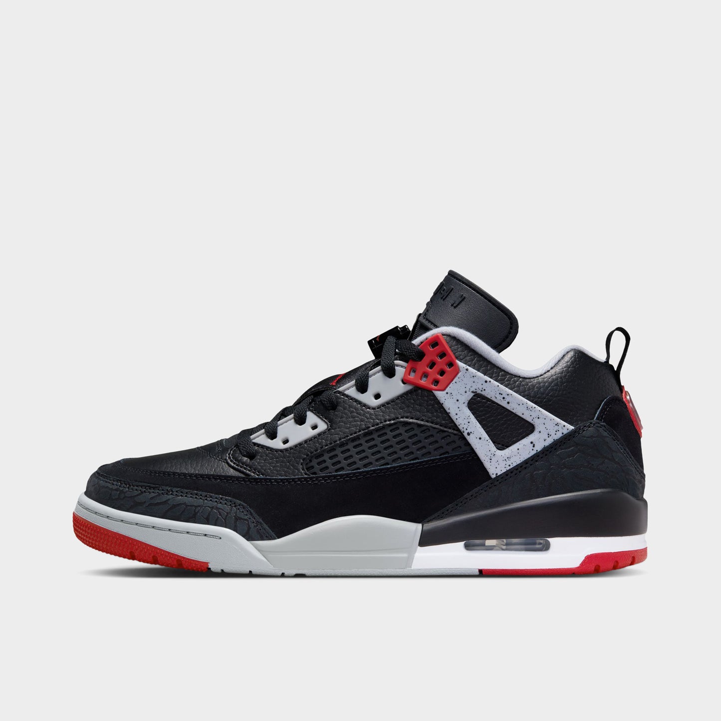 Jordan Spizike Low Black / Gym Red