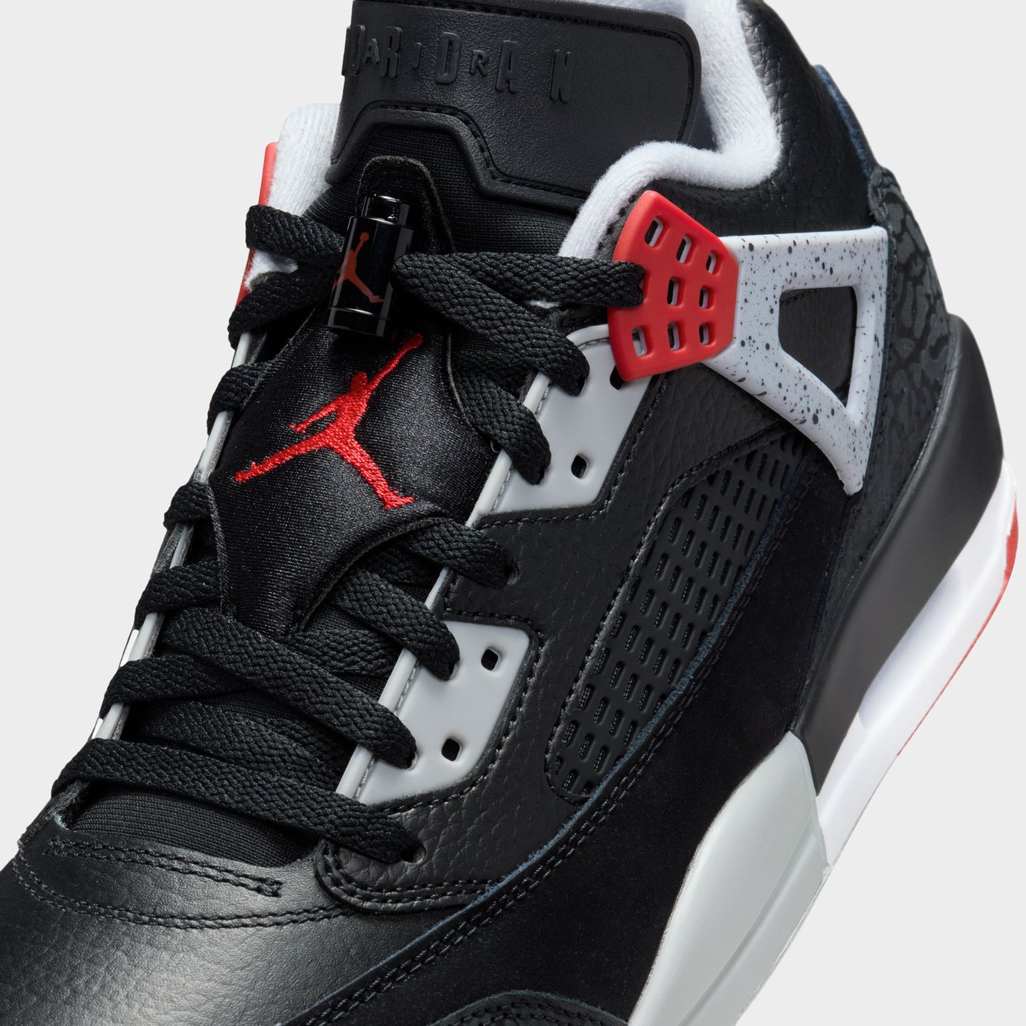 Jordan Spizike Low Black / Gym Red