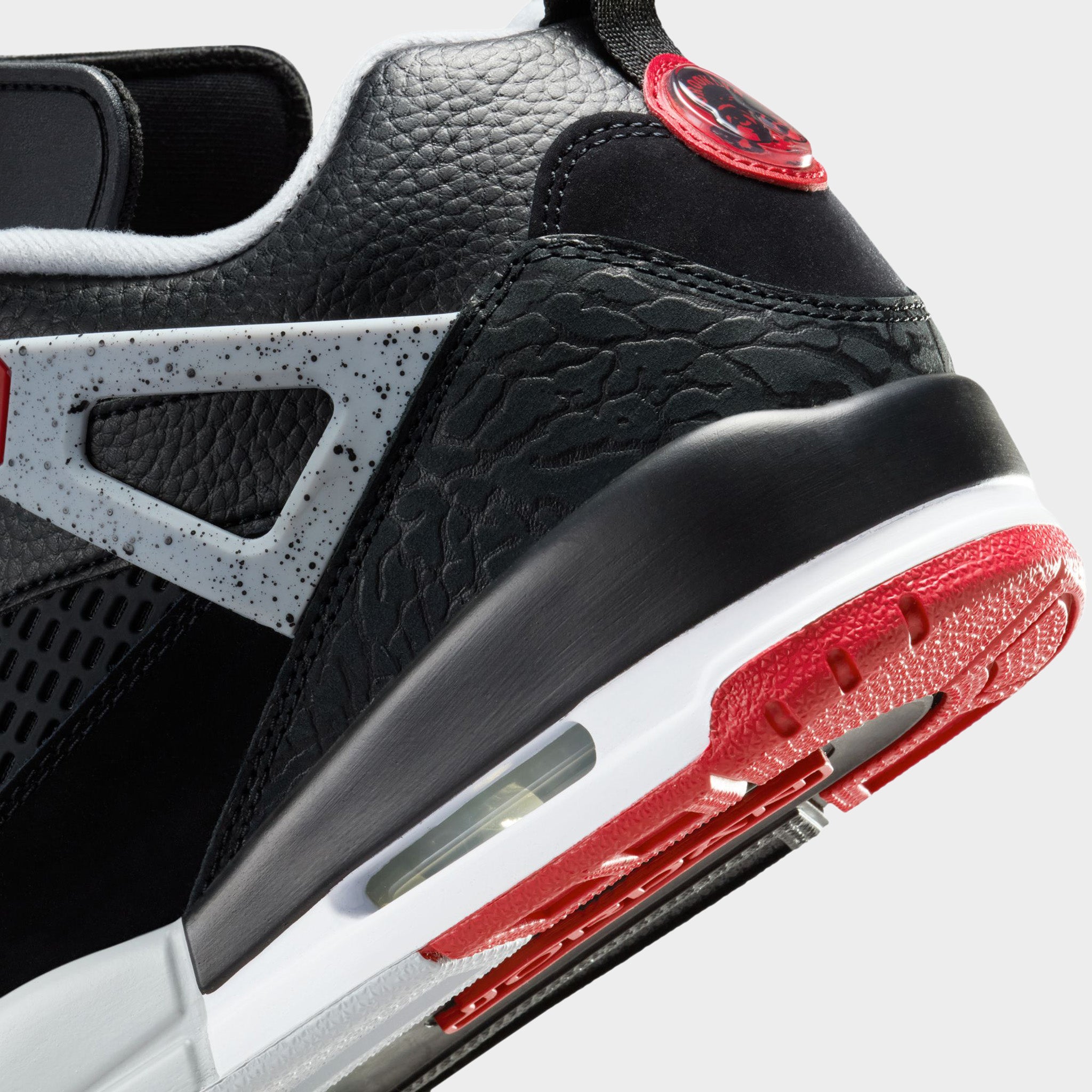 Jordan Spizike Low Black / Gym Red – JD Sports