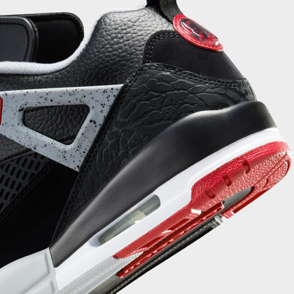 Jordan Spizike Low Black / Gym Red