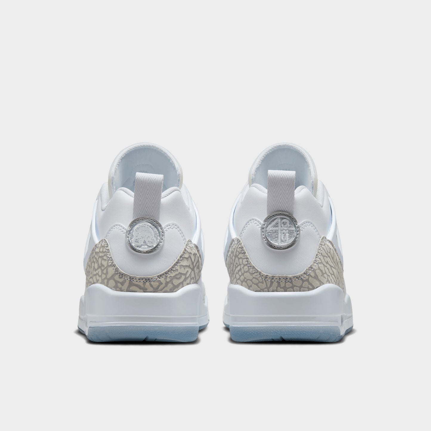 Jordan Spizike Low Blanc / Gris Neutre - Argent Métallique