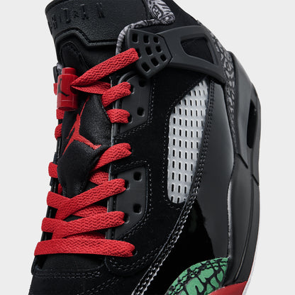 Jordan Spizike Low Black / Varisty Red - Classic Green