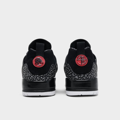 Jordan Spizike Low Black / Varisty Red - Classic Green