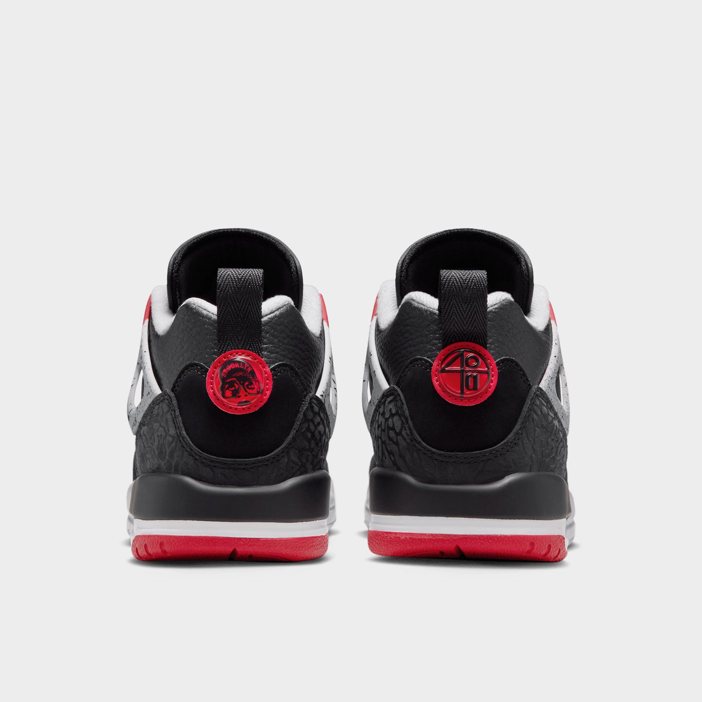 Jordan Spizike Low GS Black / Gym Red - Wolf Grey