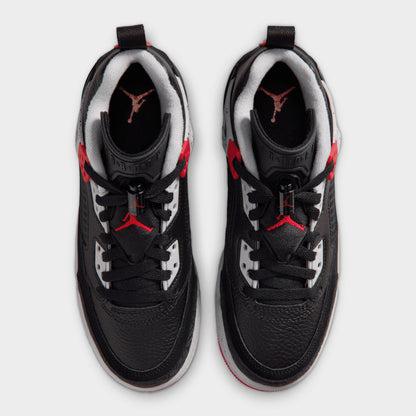 Jordan Spizike Low GS Black / Gym Red - Wolf Grey