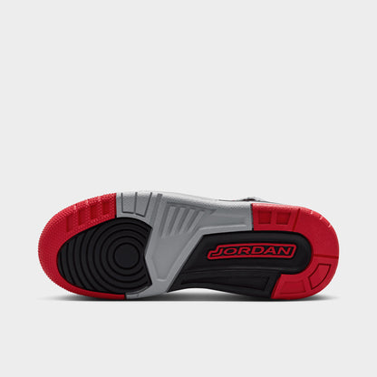 Jordan Spizike Low GS Black / Gym Red - Wolf Grey