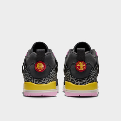 Jordan Spizike Low GS Anthracite / Rouge Université - Noir