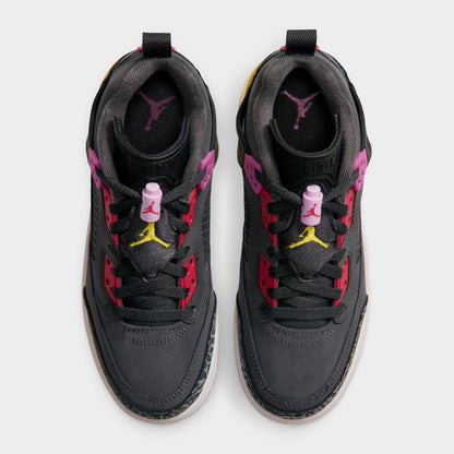 Jordan Spizike Low GS Anthracite / Rouge Université - Noir