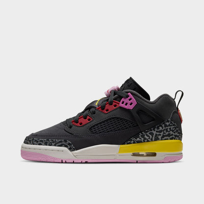 Jordan Spizike Low GS Anthracite / Rouge Université - Noir