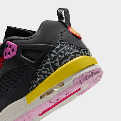 Jordan Spizike Low GS Anthracite / Rouge Université - Noir