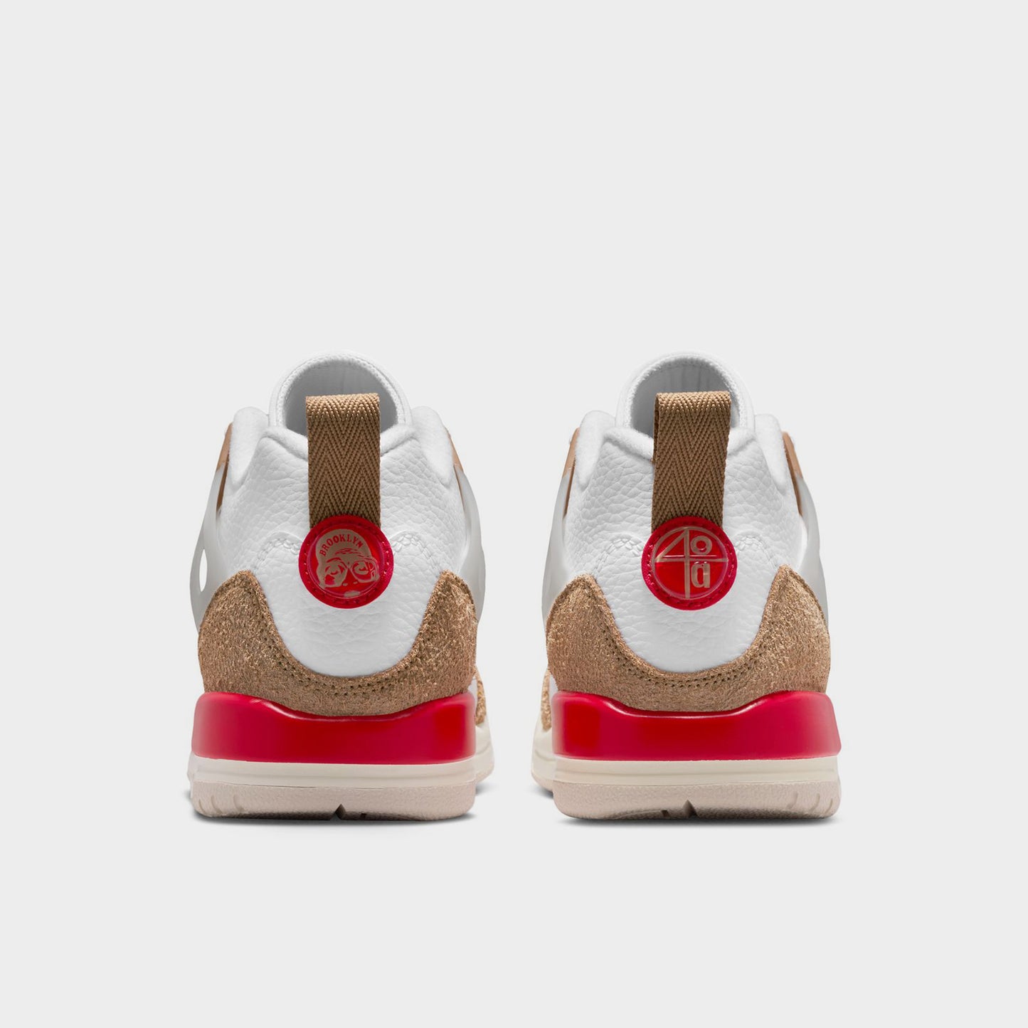 Jordan Spizike Low GS White / Fire Red - Desert Camo