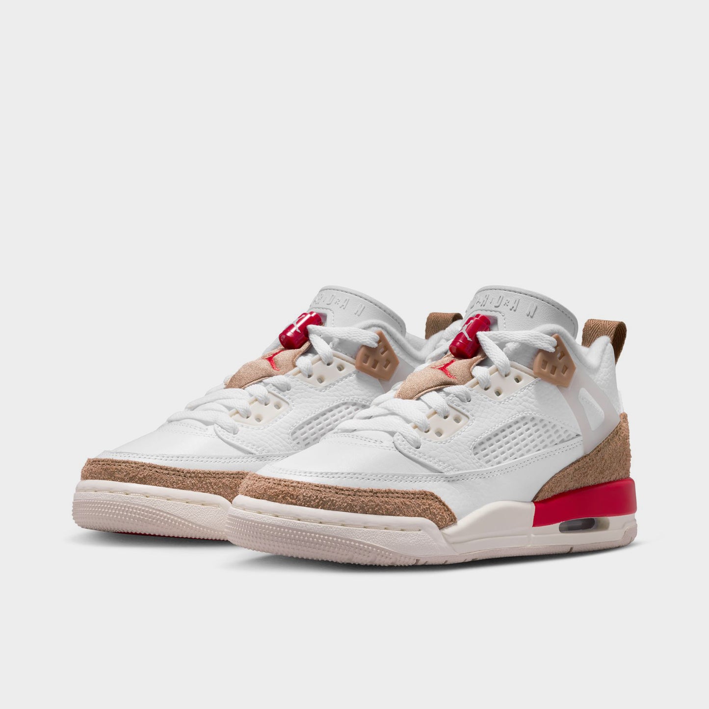 Jordan Spizike Low GS White / Fire Red - Desert Camo