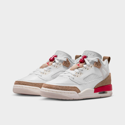 Jordan Spizike Low GS White / Fire Red - Desert Camo