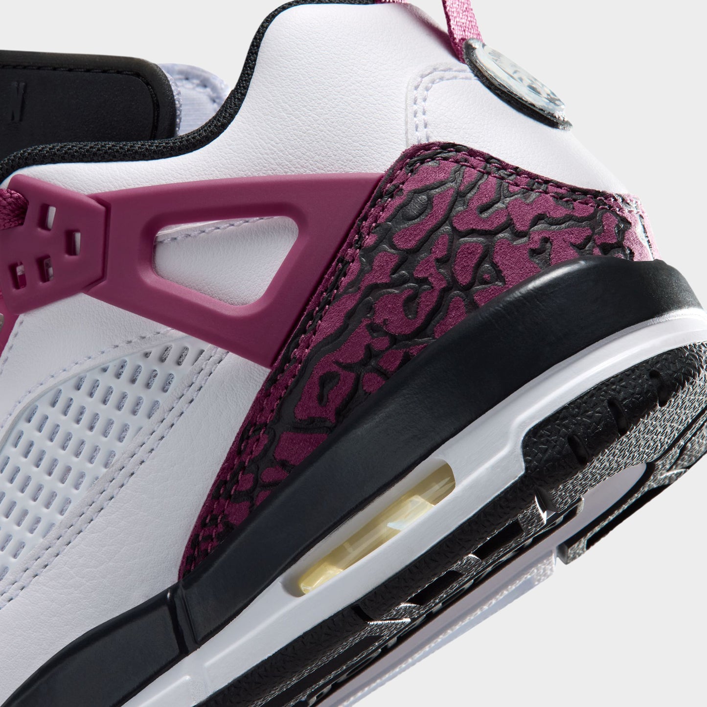 Jordan Spizike Low GS Blanc / Noir Cassé - Betterave Sucrée