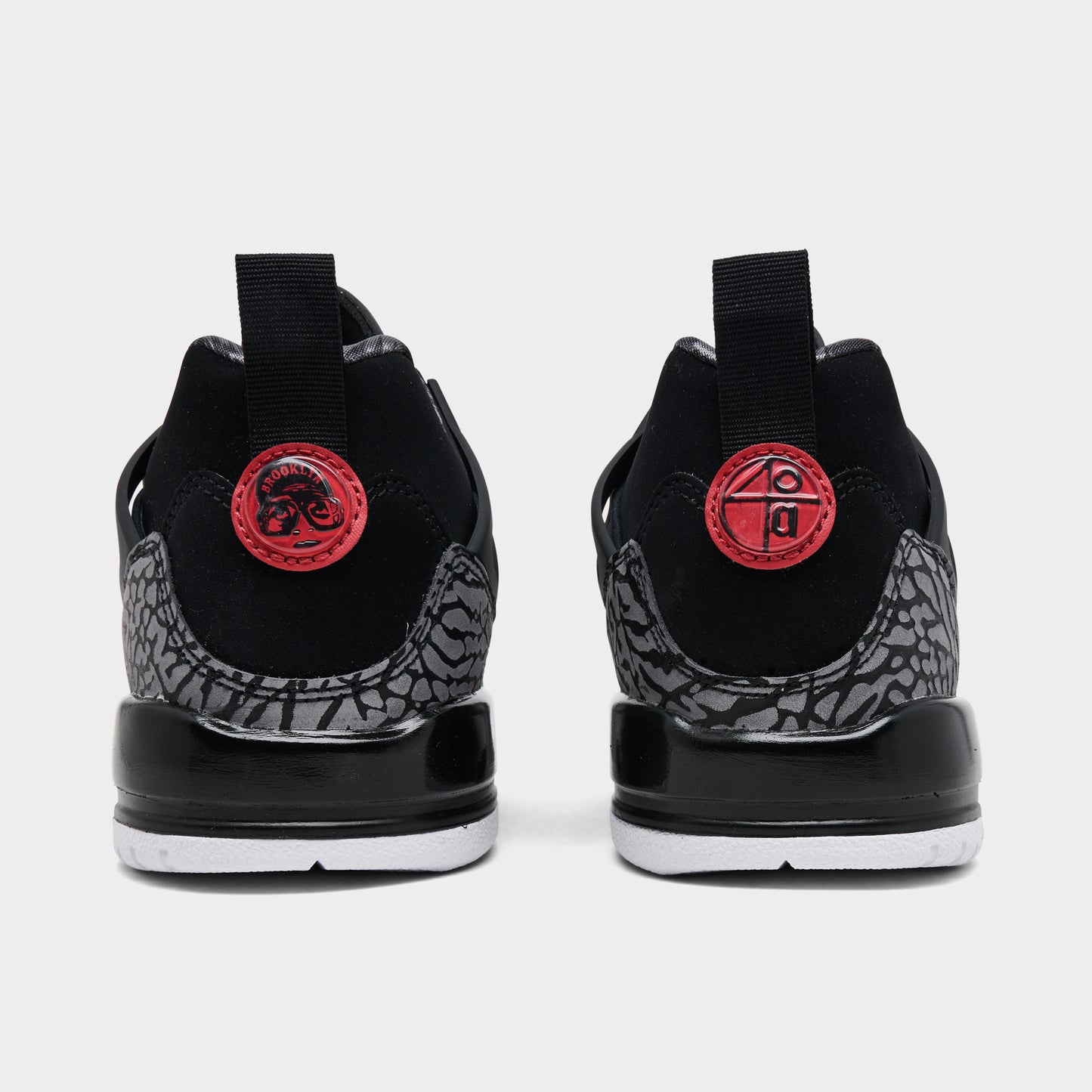 Jordan Spizike Low GS Black / Varsity Red - Classic Green